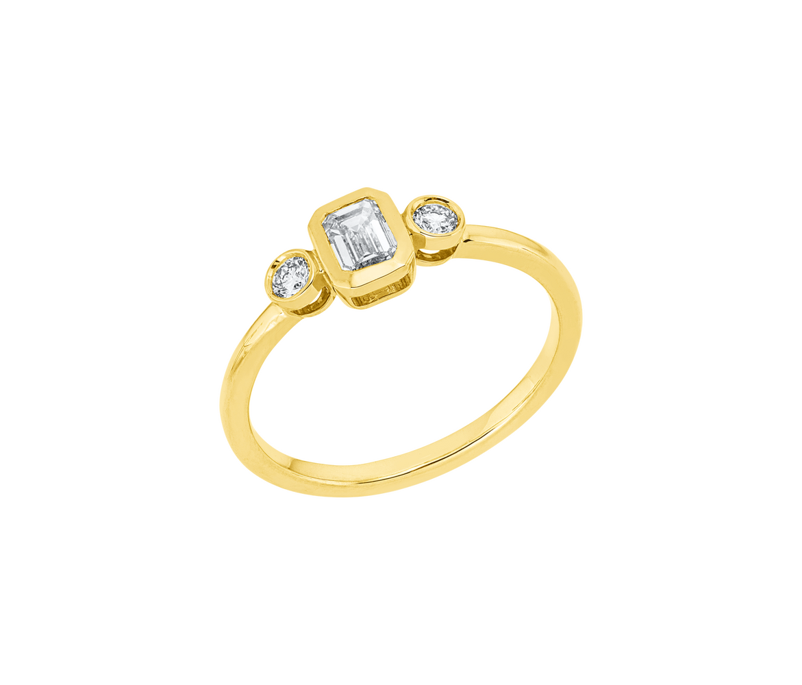 Brogle Classic solitaire ring Brogle Classic solitaire ring
