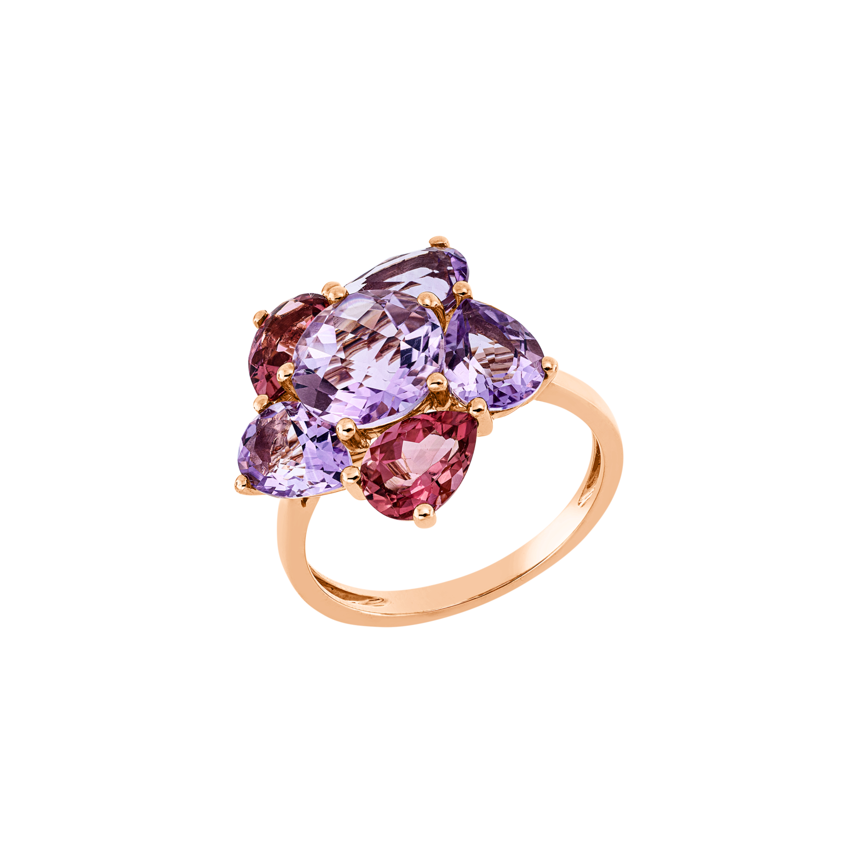 Brogle Classic colored stone ring
