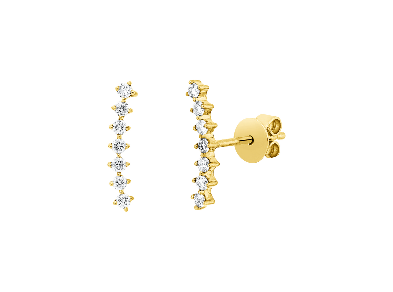 Brogle Classic diamond stud earrings Brogle Classic diamond stud earrings