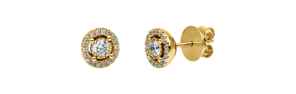 Brogle Classic diamond stud earrings Brogle Classic diamond stud earrings