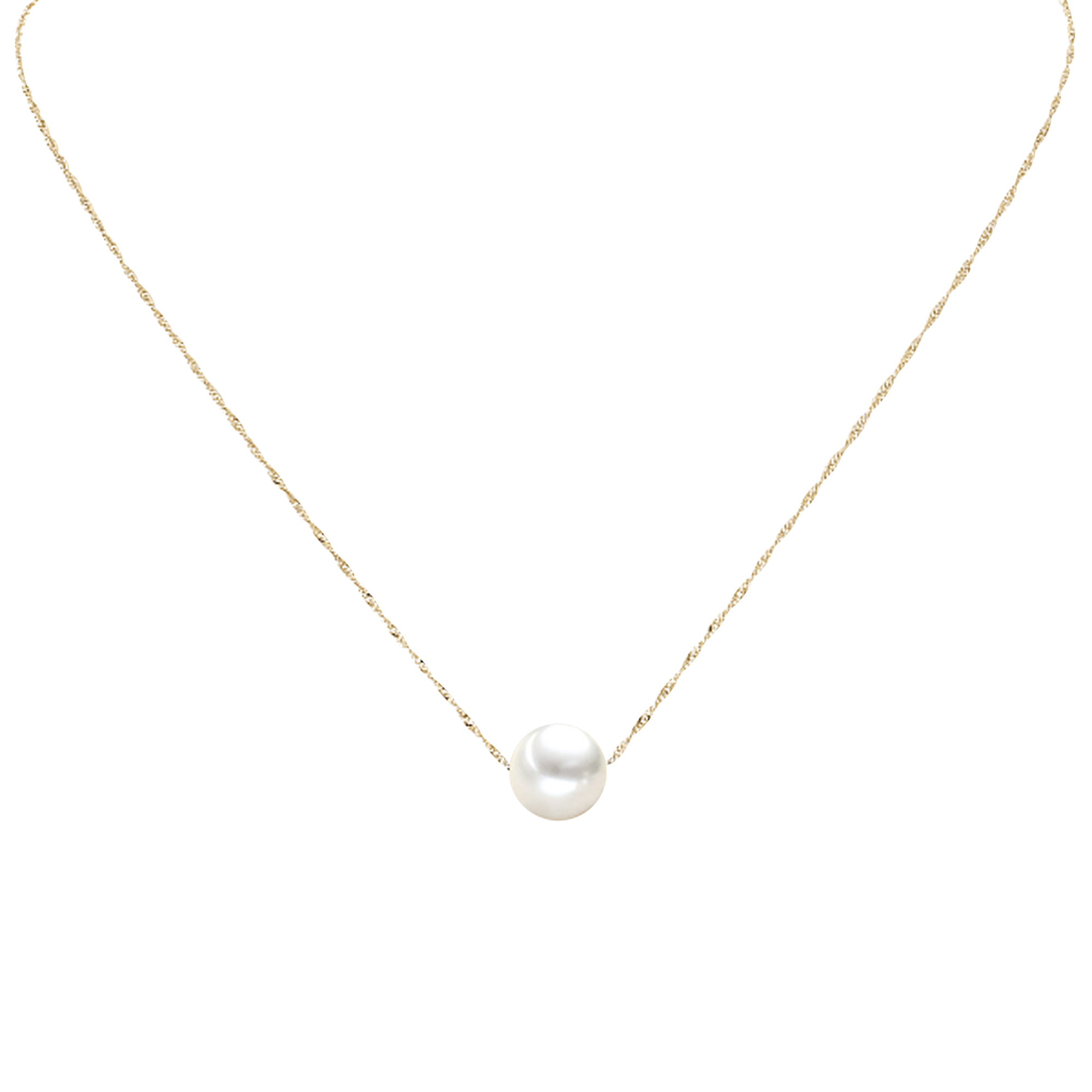 Brogle Classic necklace with Akoya pearl pendant Brogle Classic necklace with Akoya pearl pendant