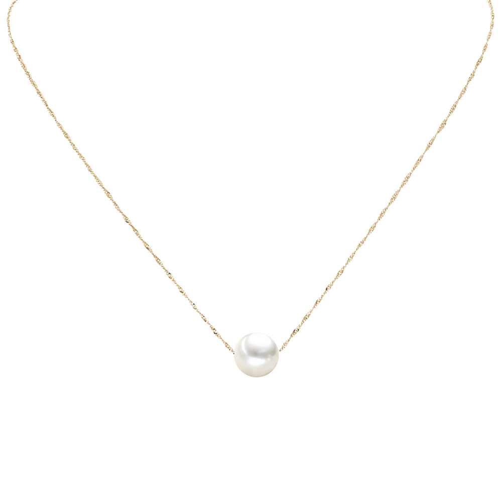 Brogle Classic necklace with Akoya pearl pendant Brogle Classic necklace with Akoya pearl pendant