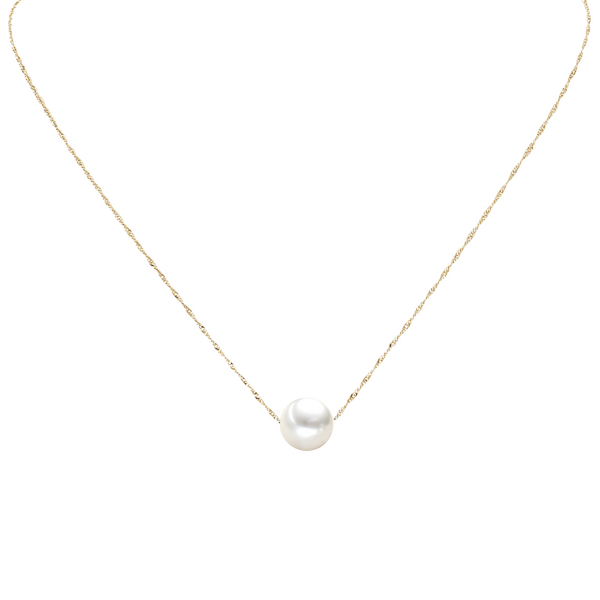 Brogle Classic necklace with Akoya pearl pendant Brogle Classic necklace with Akoya pearl pendant