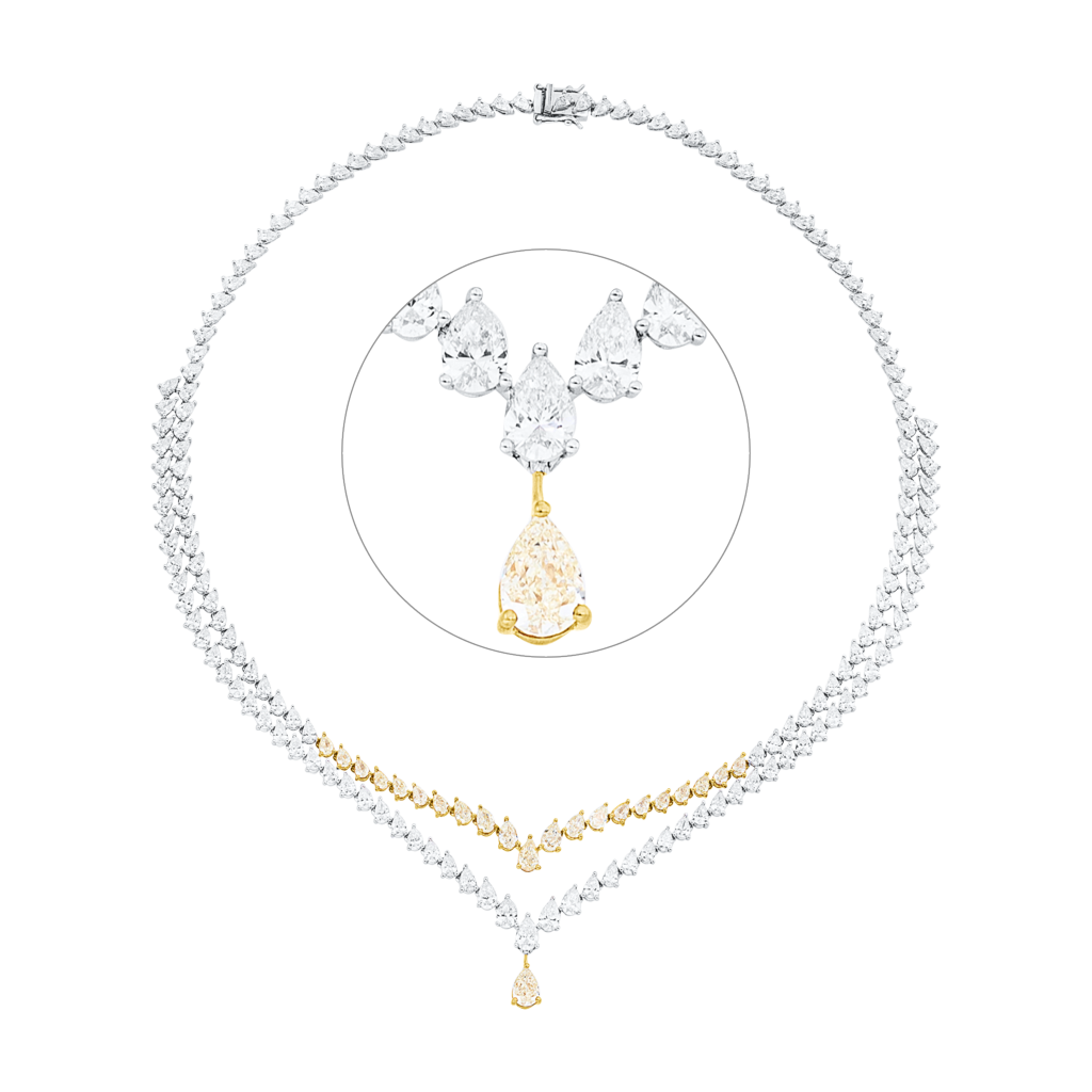 Brogle Selection Bicolor Diamantcollier Brogle Selection Bicolor Diamantcollier