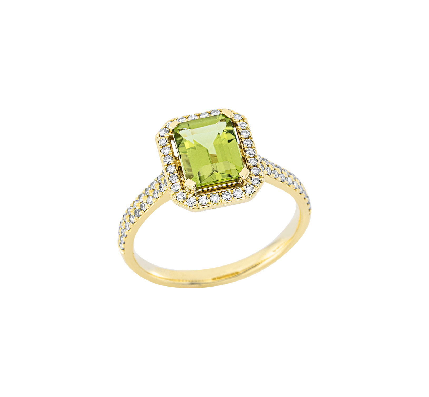 Brogle Classic peridot ring