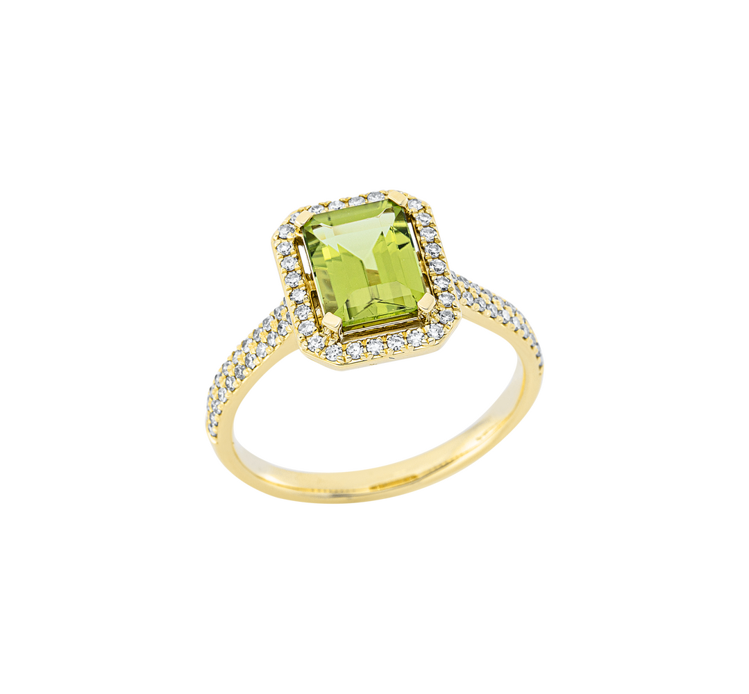 Brogle Classic peridot ring Brogle Classic peridot ring
