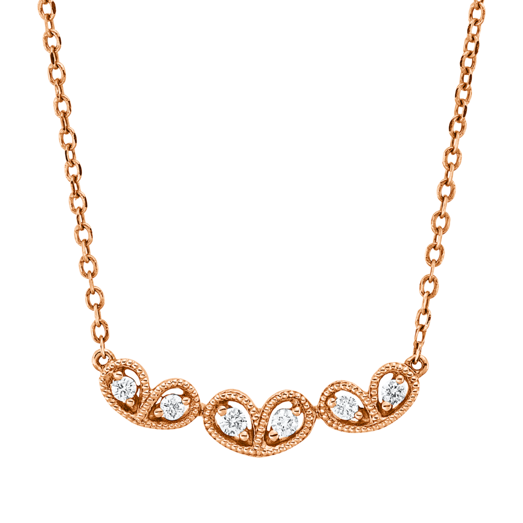 Brogle Classic necklace with diamond pendant Brogle Classic necklace with diamond pendant