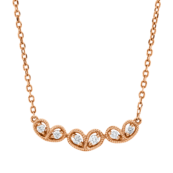 Brogle Classic necklace with diamond pendant Brogle Classic necklace with diamond pendant