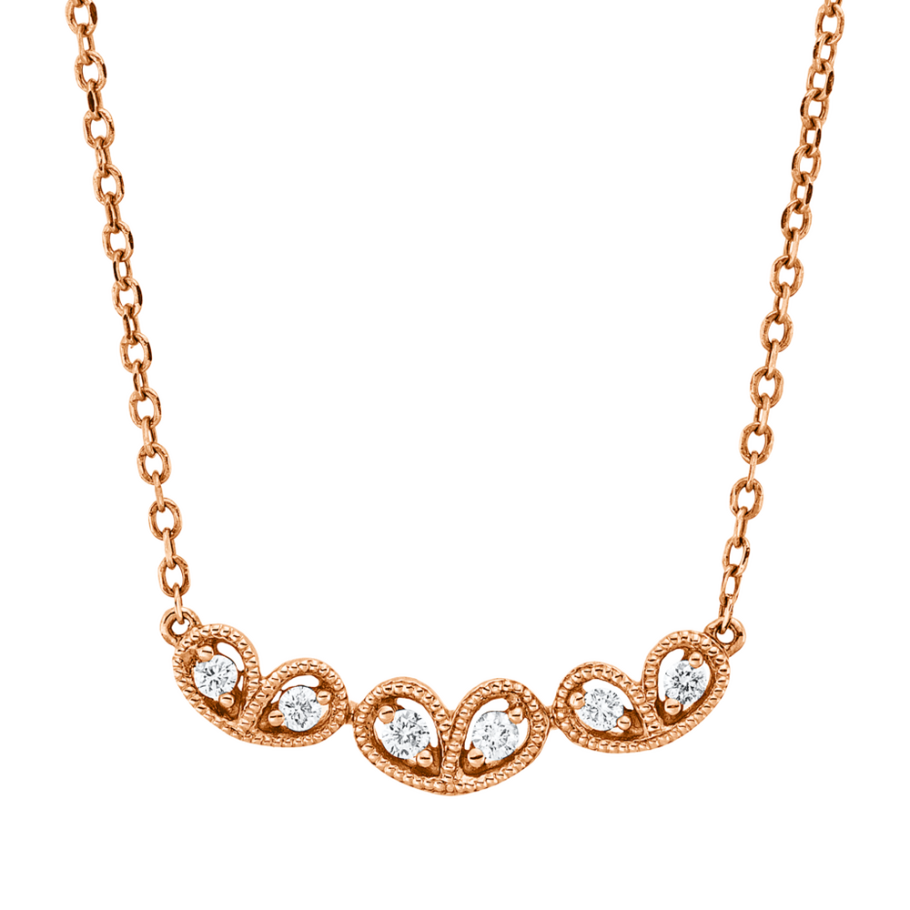 Brogle Classic necklace with diamond pendant Brogle Classic necklace with diamond pendant