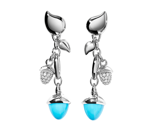 Tamara Comolli Mikado Türkis Ohrhänger Tamara Comolli Mikado Türkis Ohrhänger