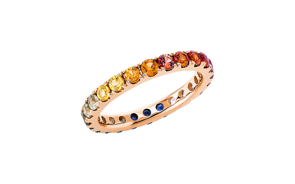 Brogle Classic Saphirring Rainbow Brogle Classic Saphirring Rainbow