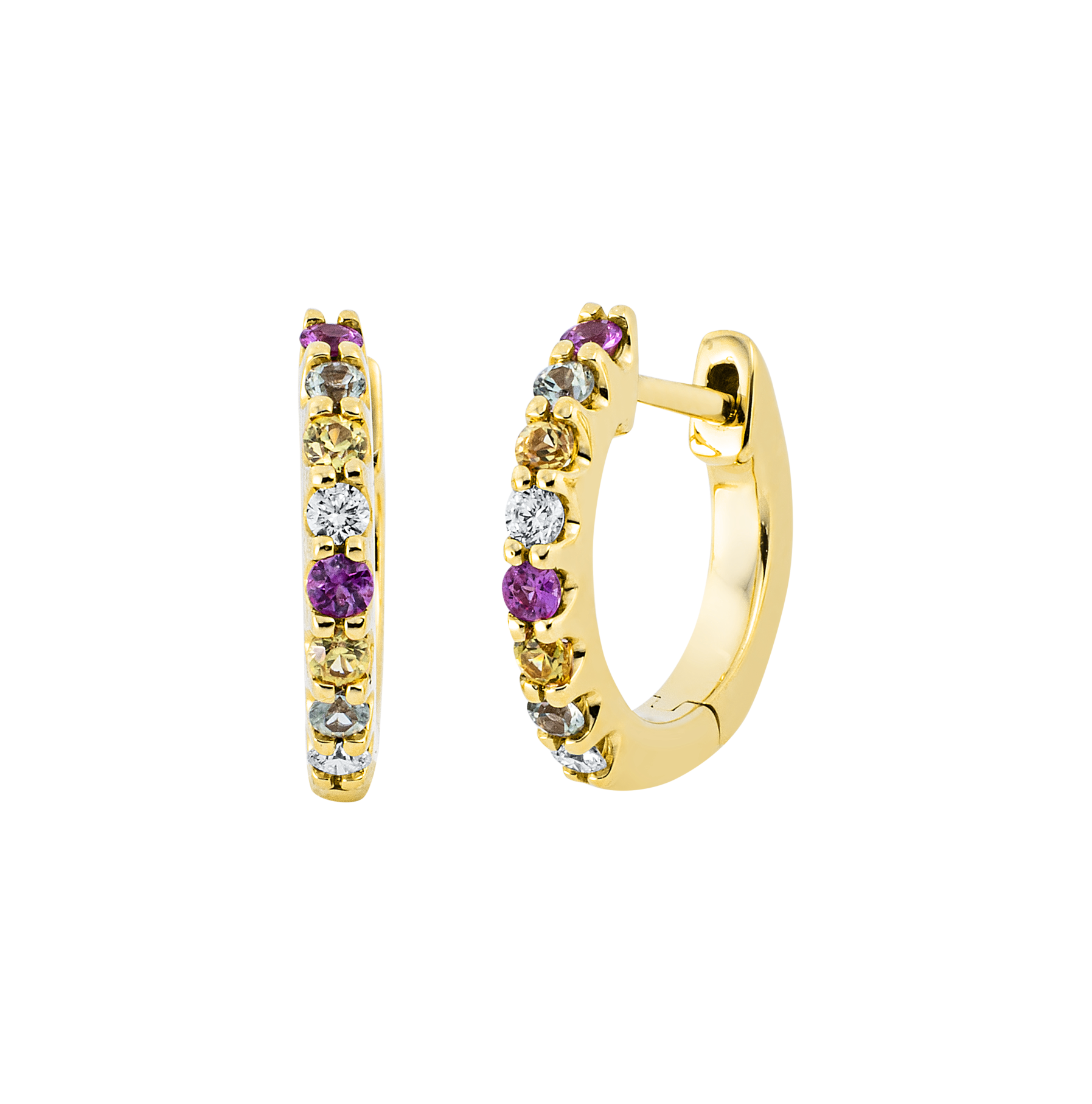 Brogle Classic Saphircreolen