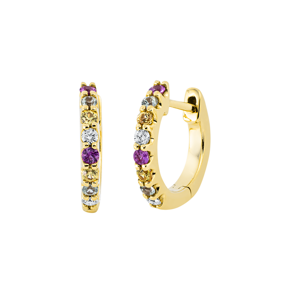 Brogle Classic Saphircreolen