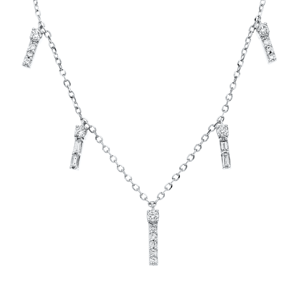 Brogle Classic necklace with diamond pendant Brogle Classic necklace with diamond pendant