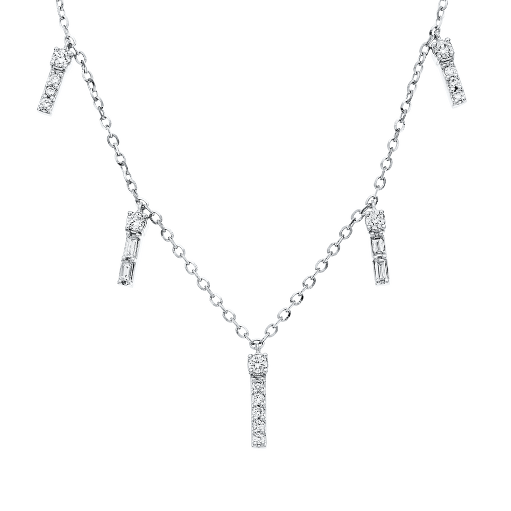 Brogle Classic necklace with diamond pendant Brogle Classic necklace with diamond pendant