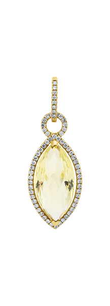 Brogle Classic lemon quartz pendant Brogle Classic lemon quartz pendant