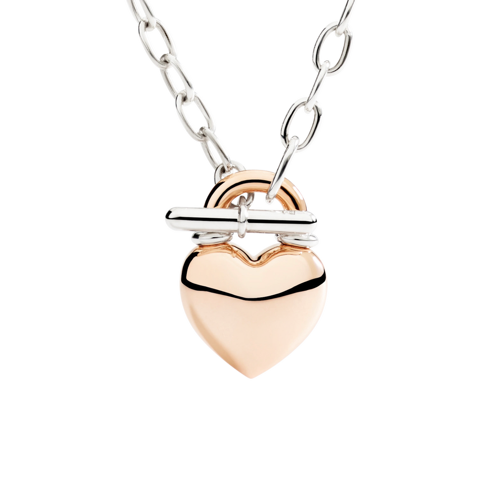 Dodo heart necklace