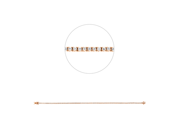 Brogle Classic tennis bracelet Brogle Classic tennis bracelet
