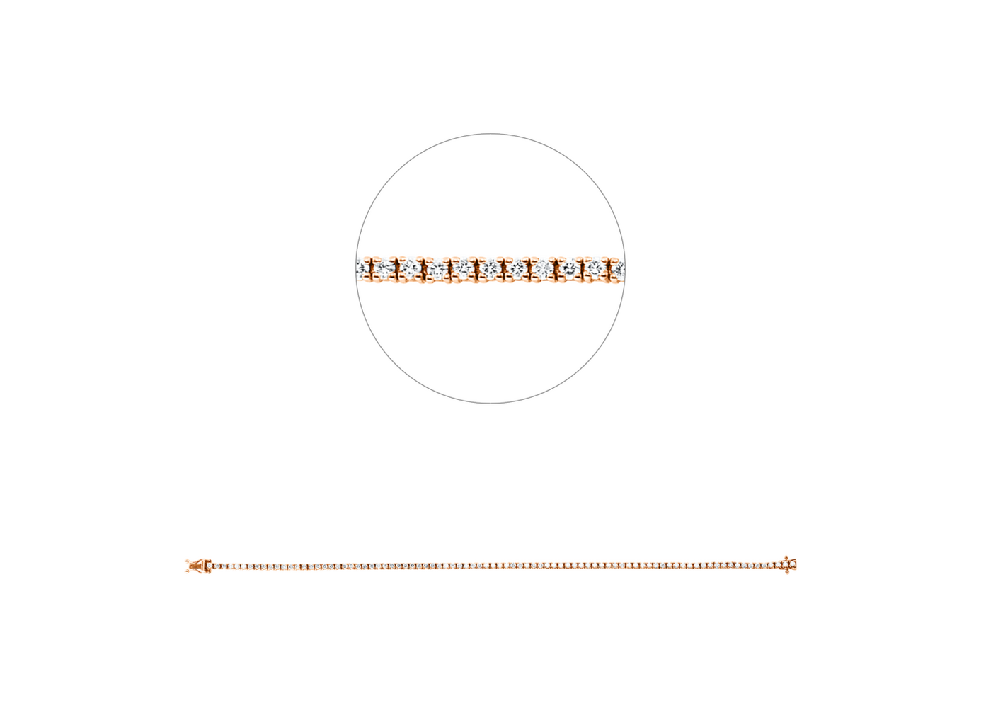 Brogle Classic tennis bracelet Brogle Classic tennis bracelet