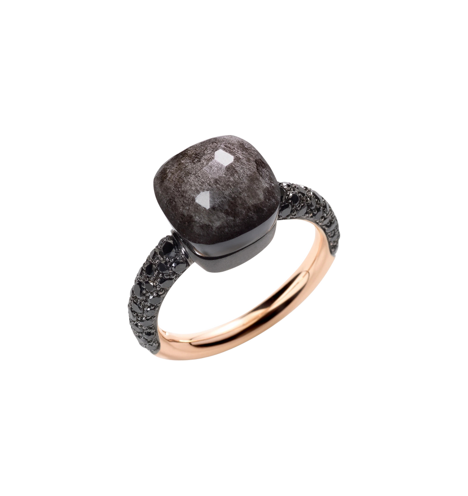 Pomellato Nudo Classic Obsidian Ring Pomellato Nudo Classic Obsidian Ring