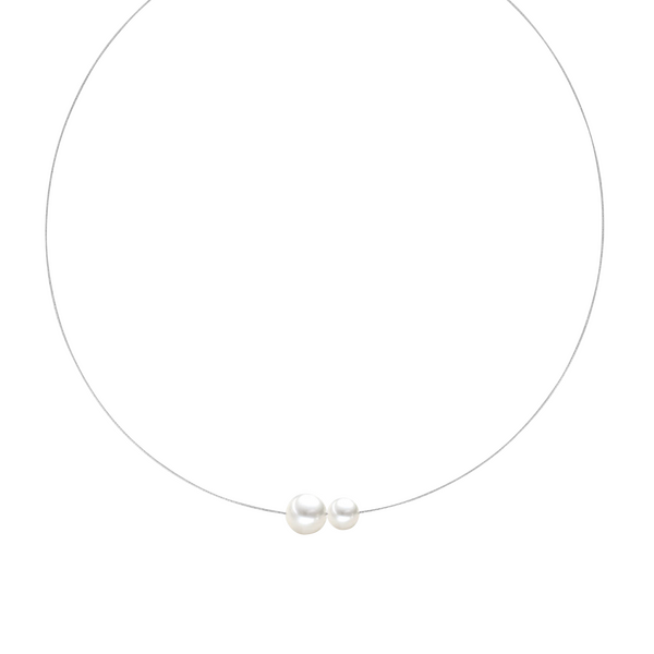 Brogle Selection Ocean freshwater pearl necklace