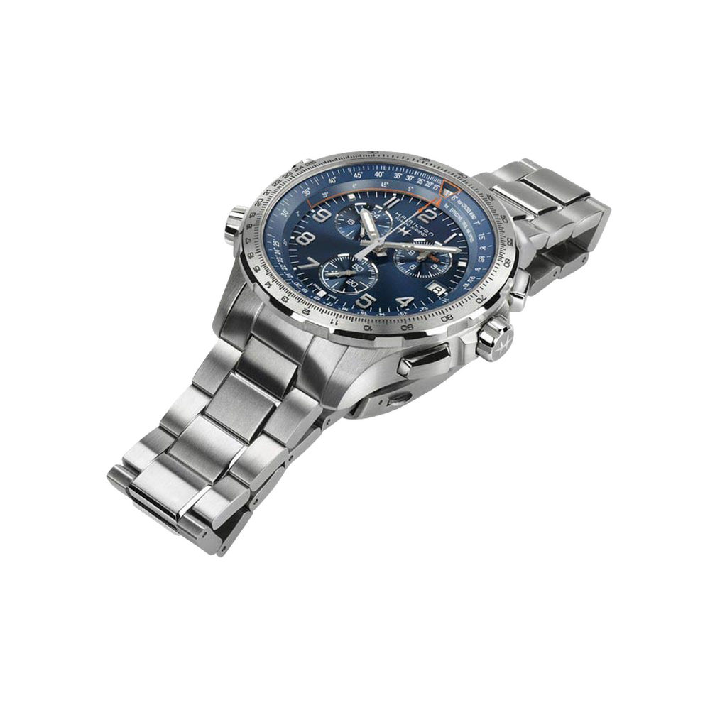 Hamilton Khaki X-Wind GMT Quartz Chrono 46mm