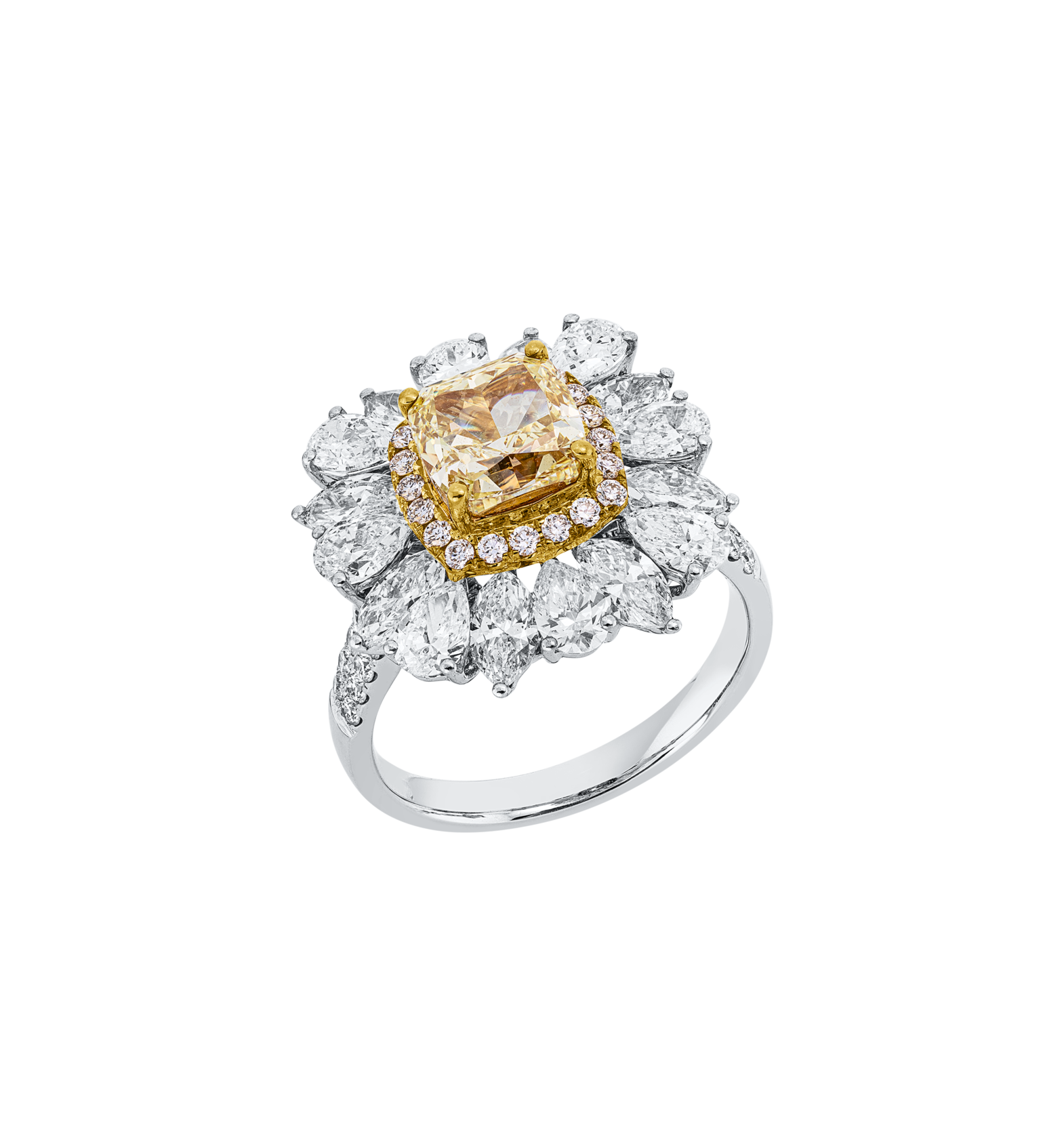 Brogle Selection Bicolor diamond ring Brogle Selection Bicolor diamond ring