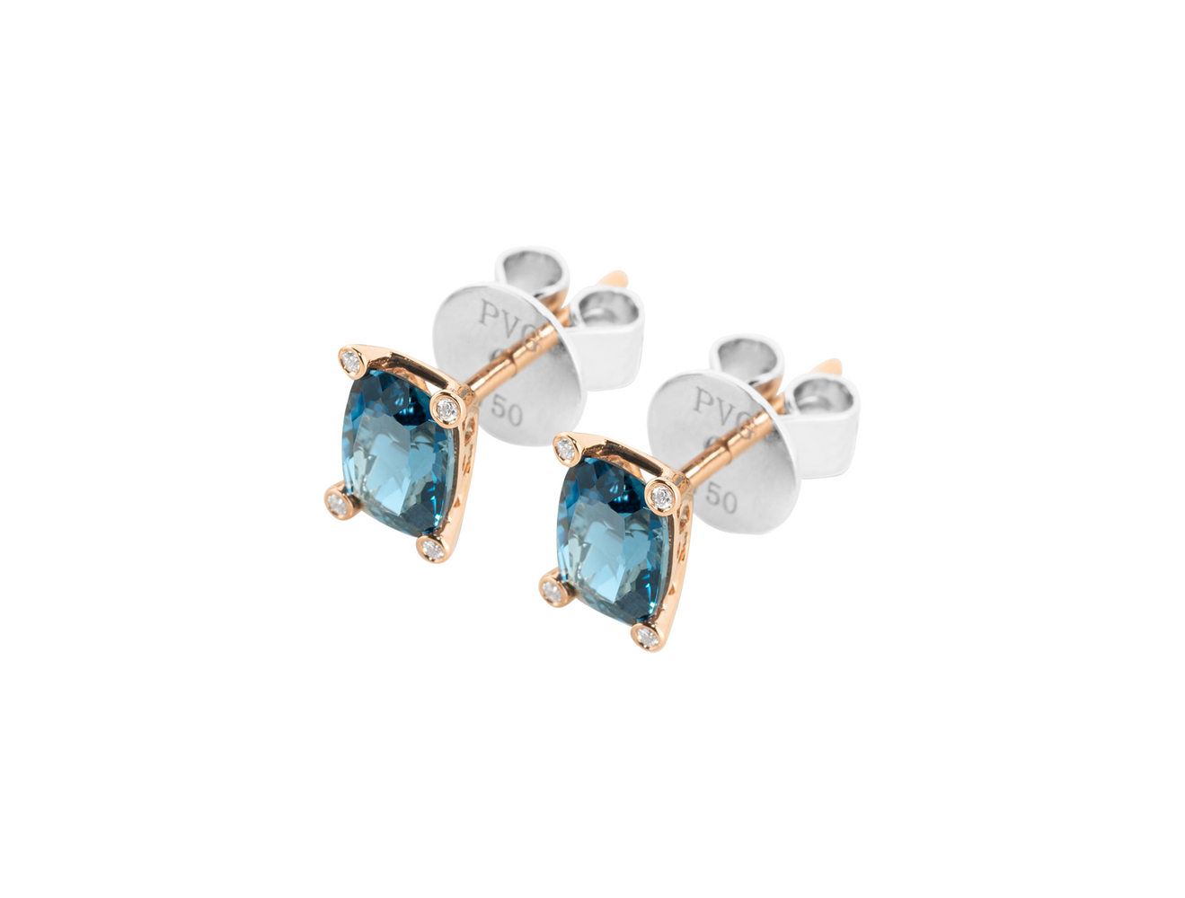 Ponte Vecchio Gioielli Iris stud earrings