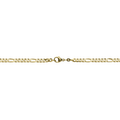 Brogle Classic Figaro chain diamond cut 4.5mm