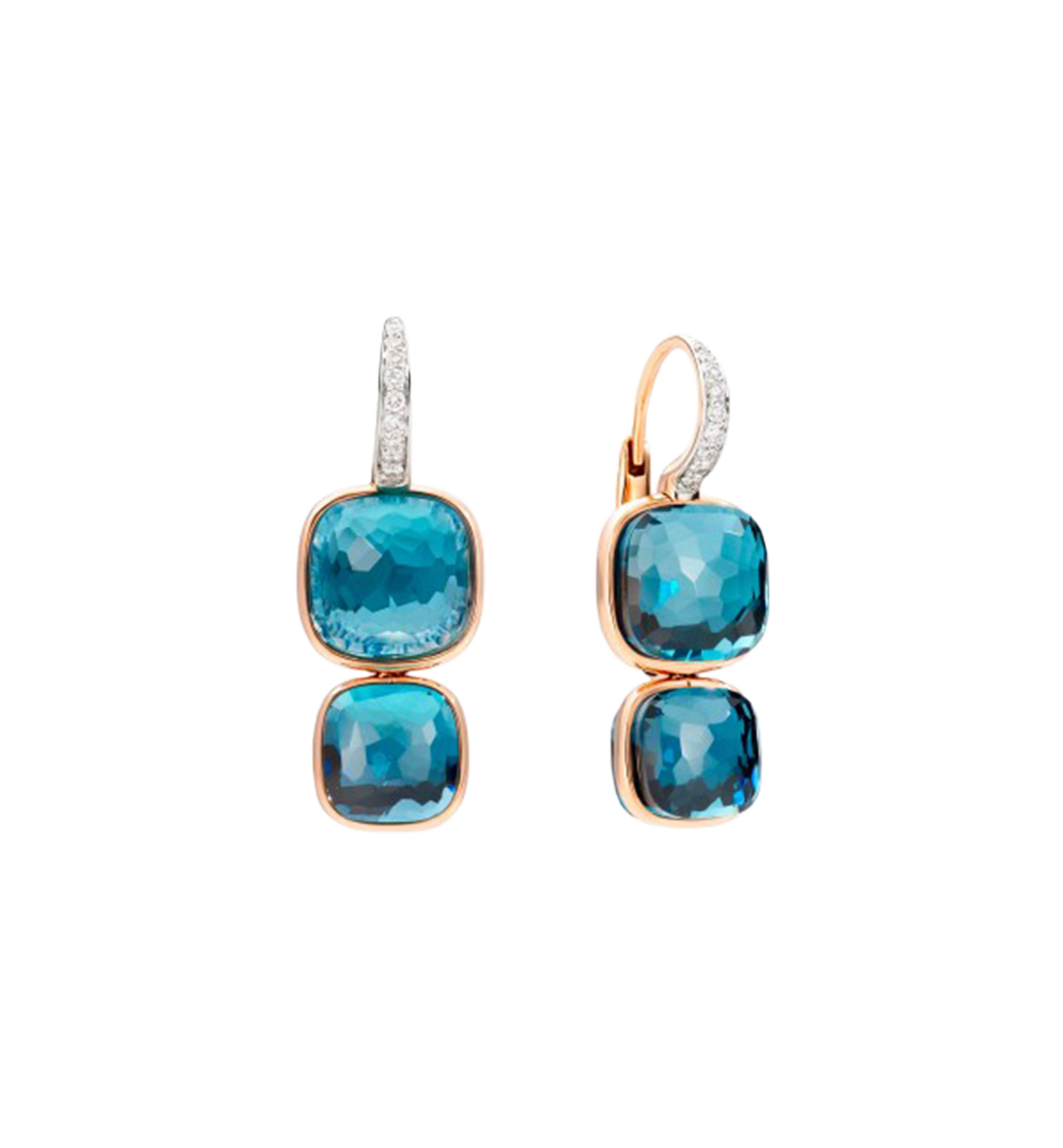 Pomellato Nudo London Topaz Earrings Pomellato Nudo London Topaz Earrings