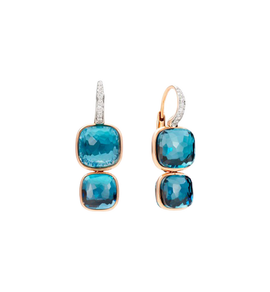 Pomellato Nudo London Topaz Earrings Pomellato Nudo London Topaz Earrings