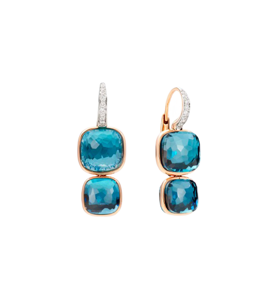 Pomellato Nudo London Topaz Earrings Pomellato Nudo London Topaz Earrings