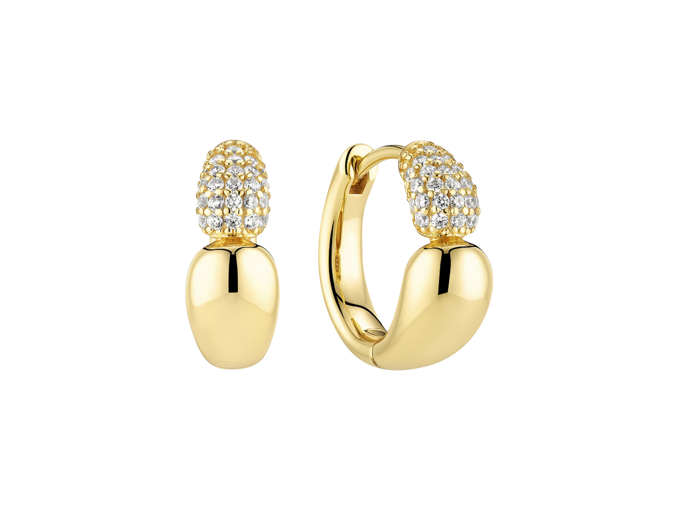 18 Karat vergoldetes Silber