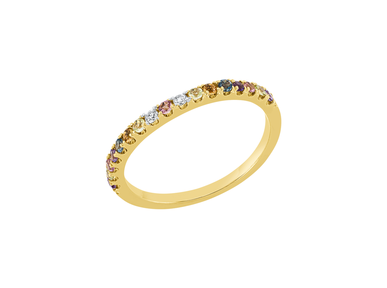 Brogle Classic Sapphire Ring Rainbow Brogle Classic Sapphire Ring Rainbow