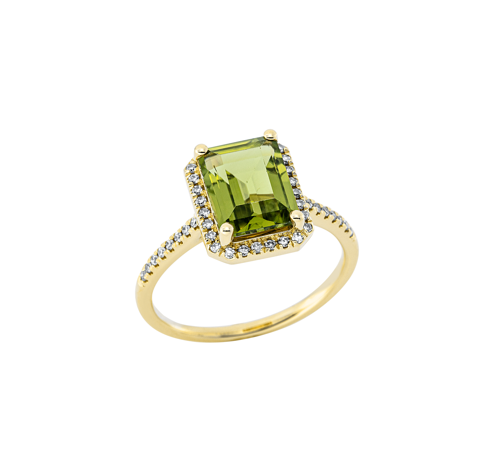 Brogle Classic peridot ring