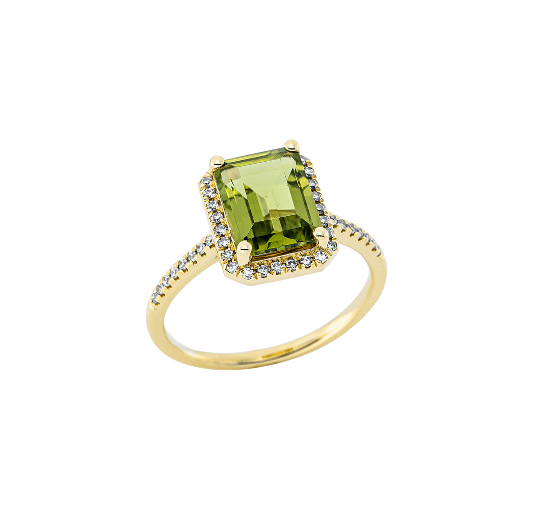 Brogle Classic peridot ring Brogle Classic peridot ring