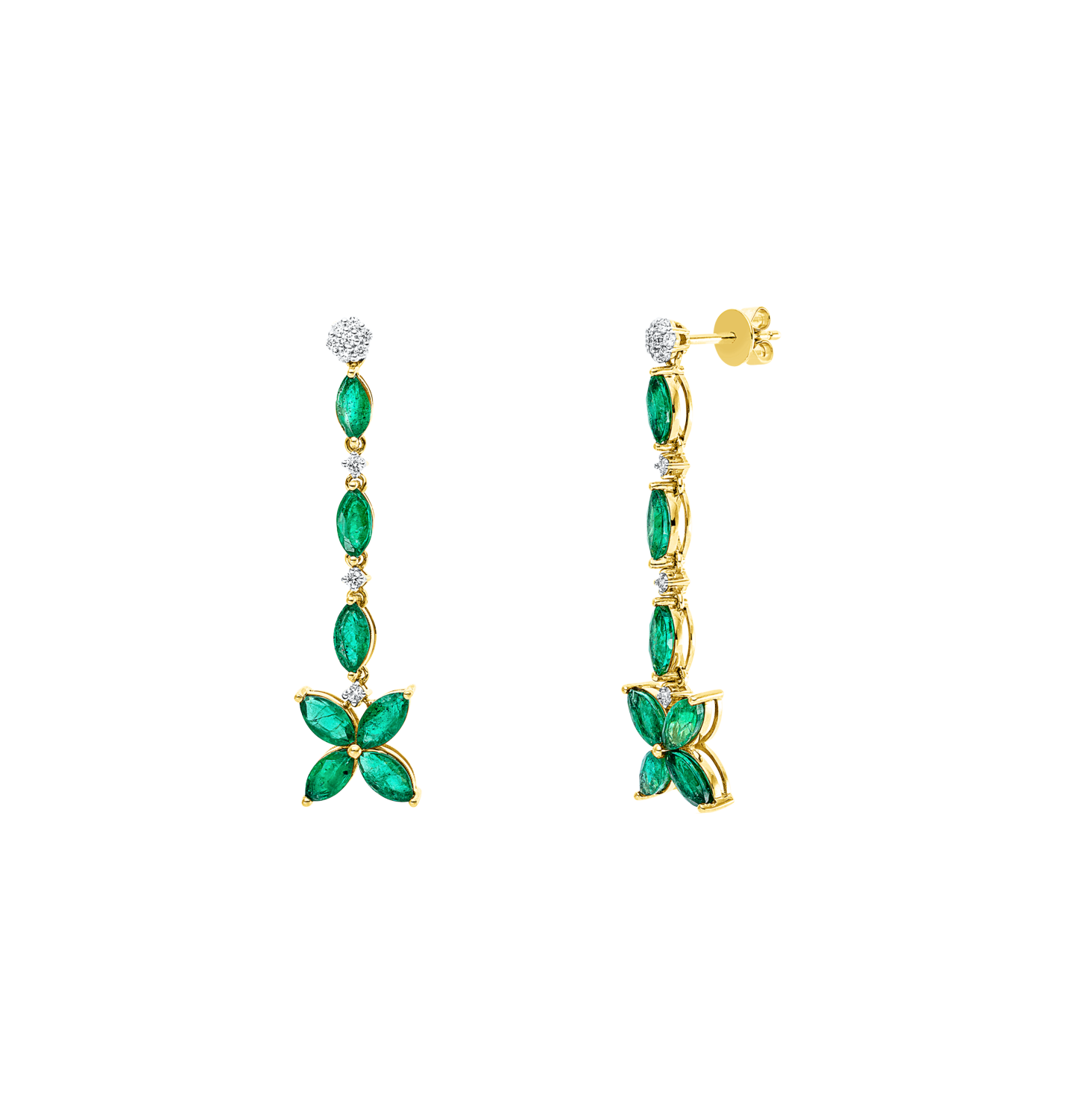 Brogle Classic emerald earrings Brogle Classic emerald earrings