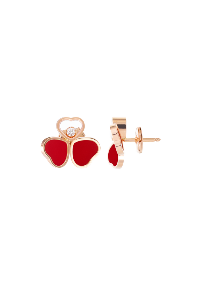 Chopard Happy Hearts Wings Stud Earrings