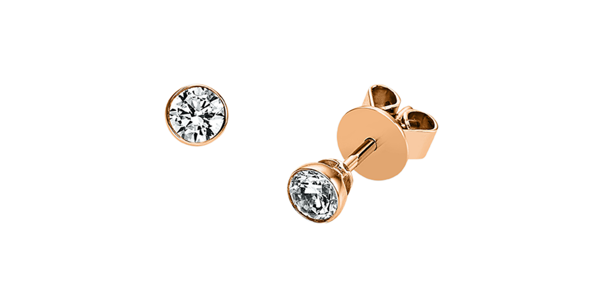 Brogle Selection ear studs Sophie up to 0.25 carat Brogle Selection ear studs Sophie up to...