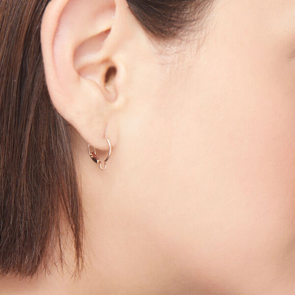 175995 DHB4000 HOOPS 0009R 110 Dodo essentials hoop earring 9k rose gold h64b027ef45cc9493