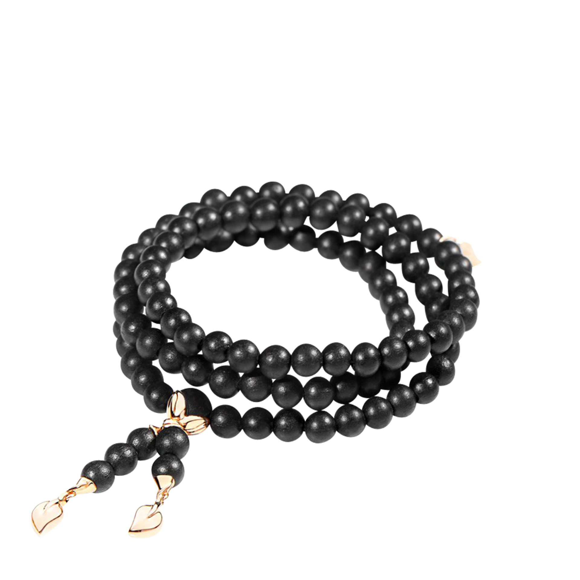 Tamara Comolli India Ebony Plain Ebenholz-Armband und Halskette Tamara Comolli India Ebony Plain Ebenholz-Armband und Halskette