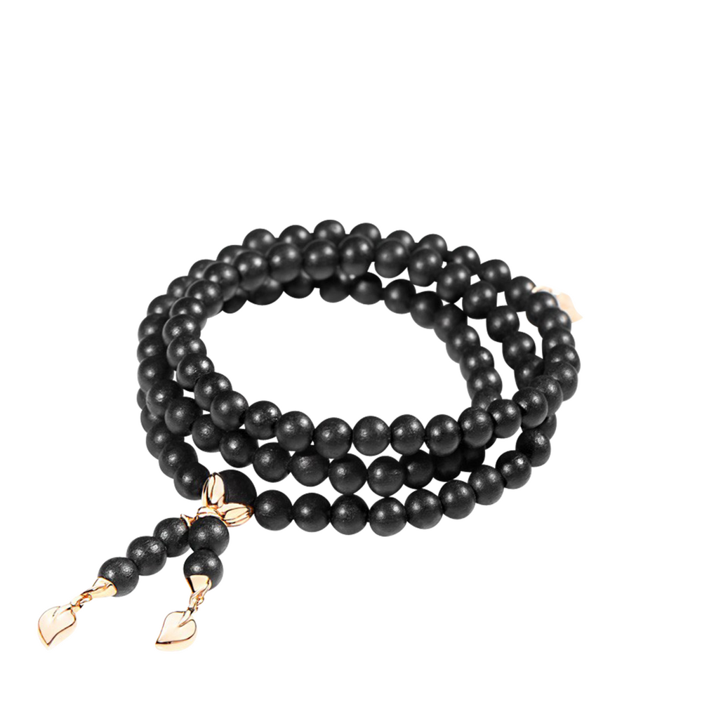 Tamara Comolli India Ebony Plain Ebenholz-Armband und Halskette Tamara Comolli India Ebony Plain Ebenholz-Armband und Halskette