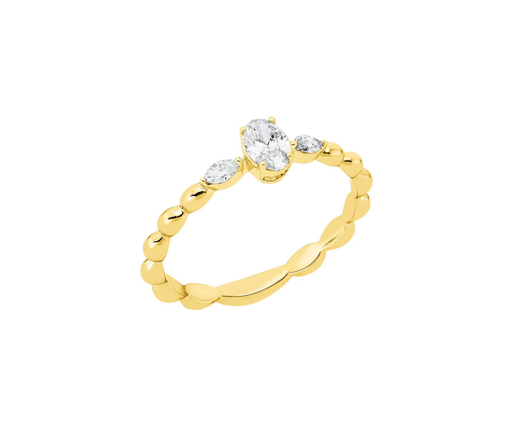 Brogle Classic solitaire ring