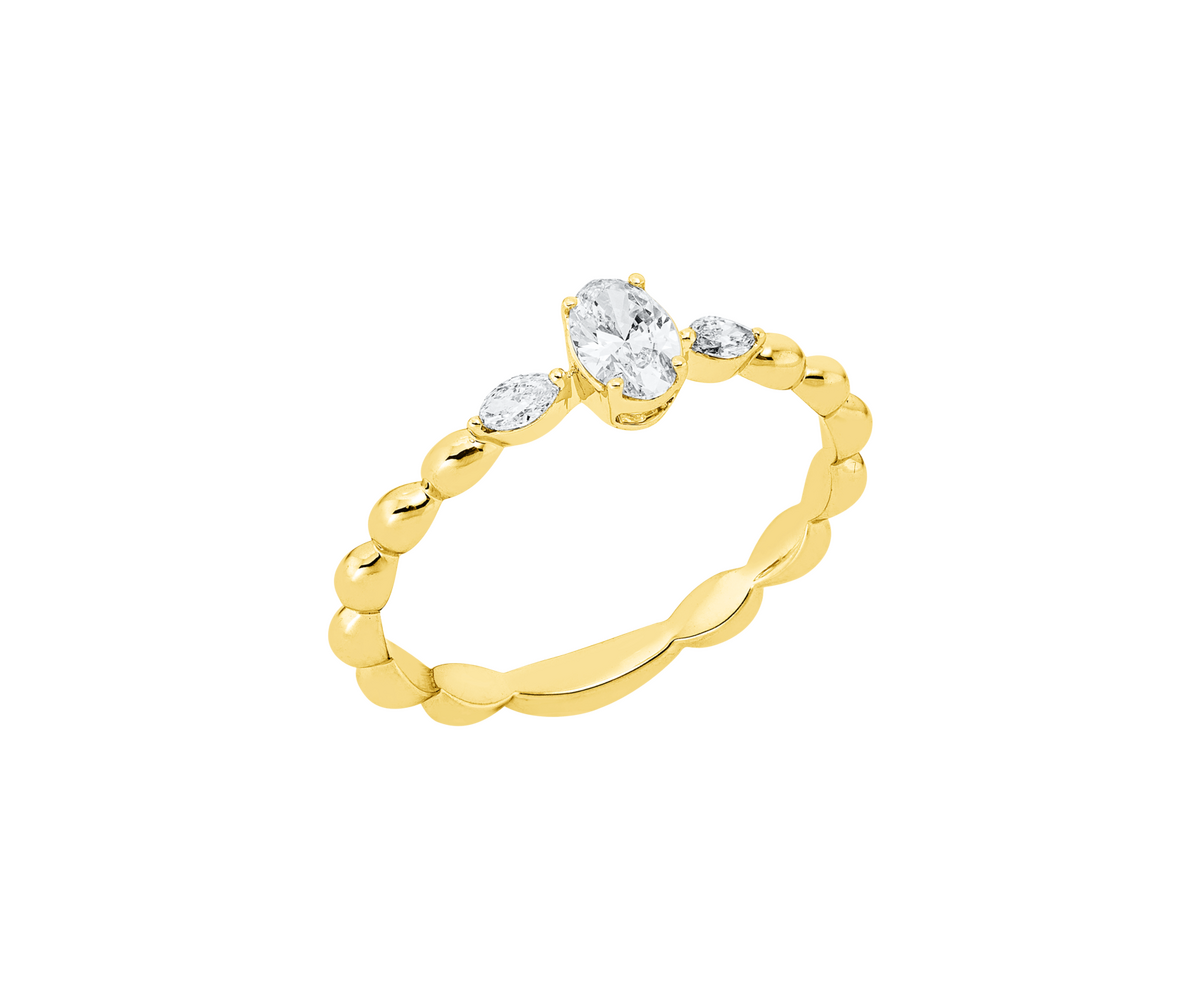 Brogle Classic solitaire ring Brogle Classic solitaire ring