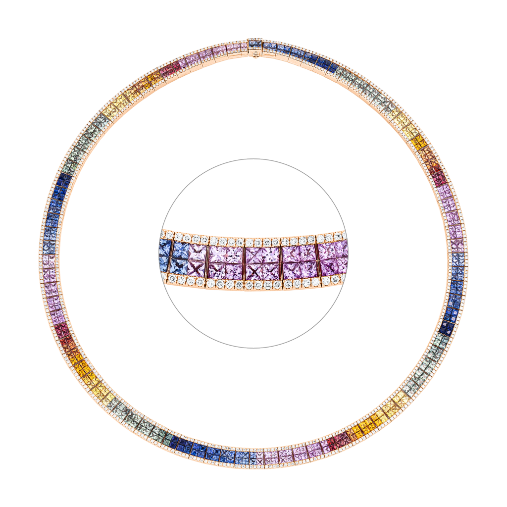 Brogle Selection Saphirkette Rainbow Brogle Selection Saphirkette Rainbow