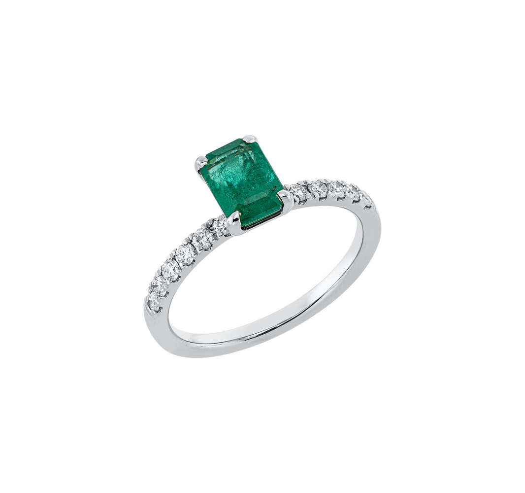 Brogle Classic emerald ring Brogle Classic emerald ring