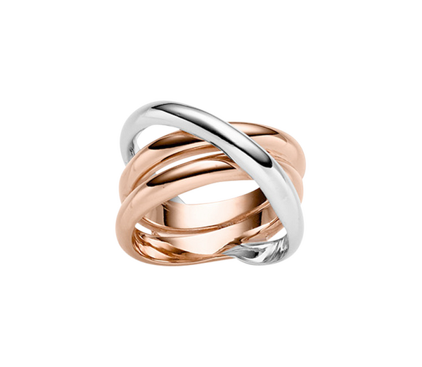 Brogle Classic Bicolor Gold Ring Brogle Classic Bicolor Gold Ring