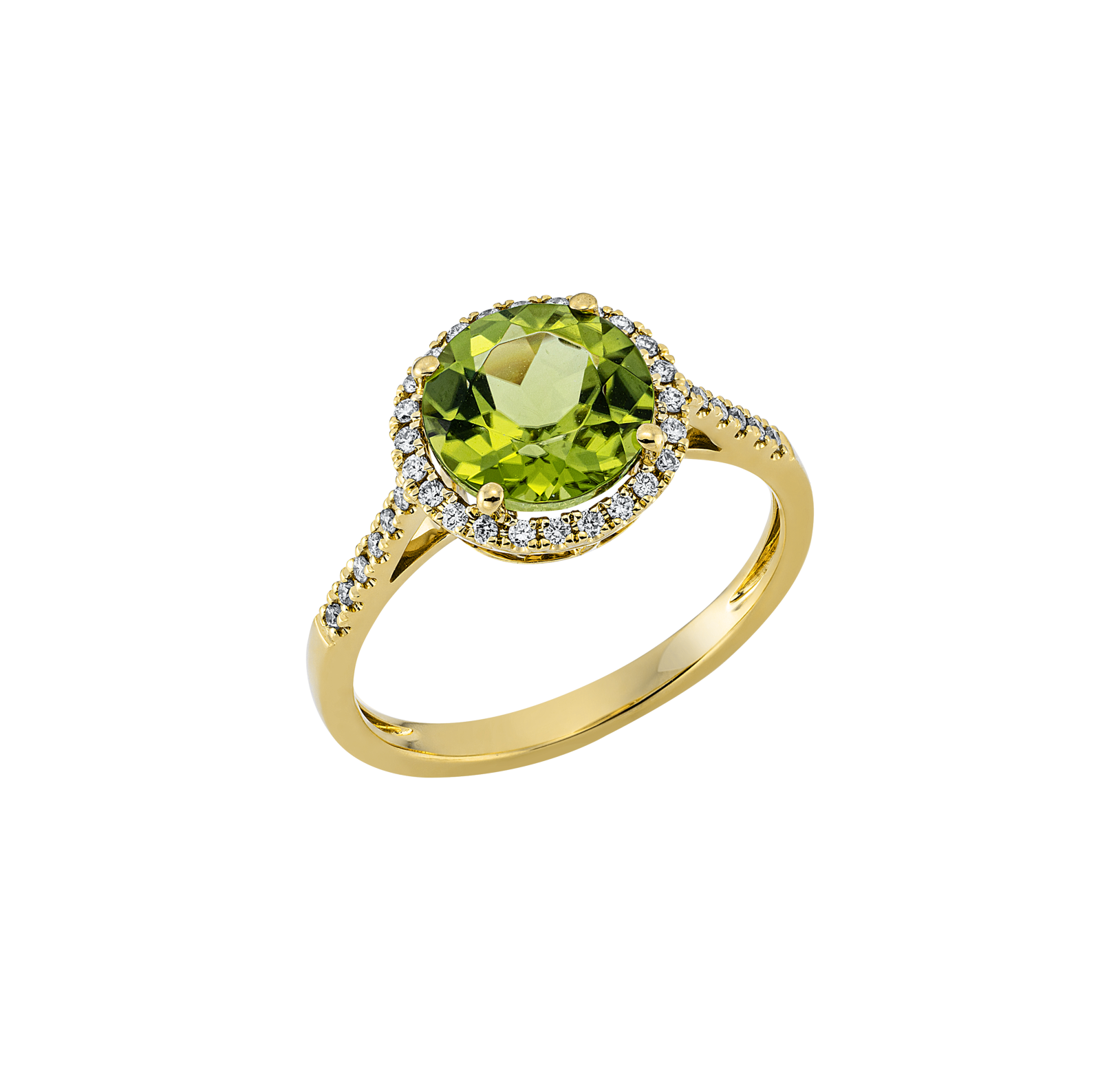 Brogle Classic peridot ring