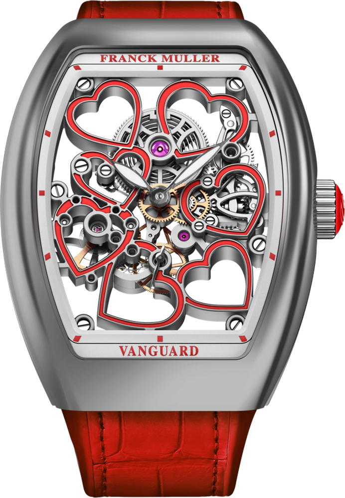 Franck Muller Vanguard Heart Skeleton 42,3 x 32mm Franck Muller Vanguard Heart Skeleton 42,3 x 32mm