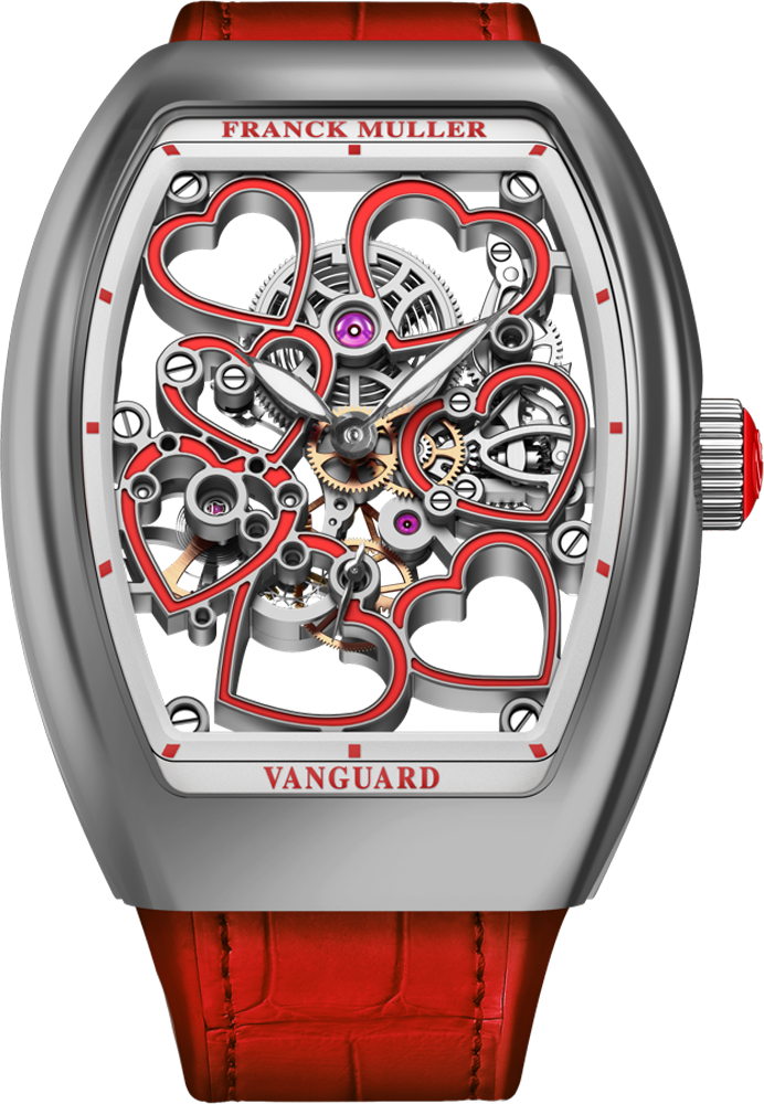 Franck Muller Vanguard Heart Skeleton 42,3 x 32mm Franck Muller Vanguard Heart Skeleton 42,3 x 32mm